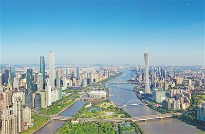 <p>　　廣州市正朝著建設國際大都市目標大步邁進。</p>